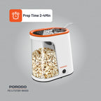 Porodo Lifestyle Hot Air Popcorn Maker, photo 5 of 6, Oasis Store Qatar