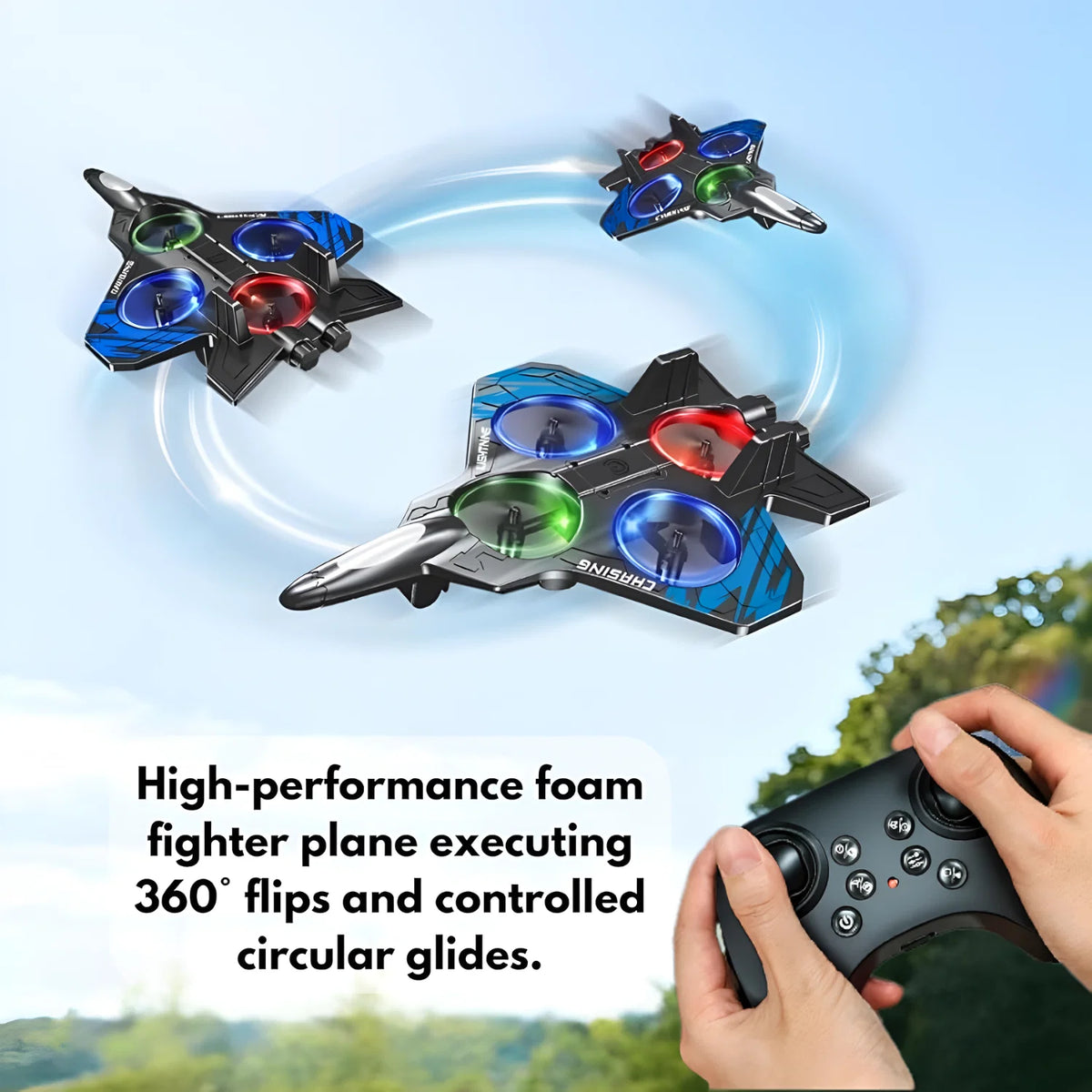 Pulse Halberd 2.4GHz RC Fighter Jet, photo 2 of 5, Oasis Store Qatar