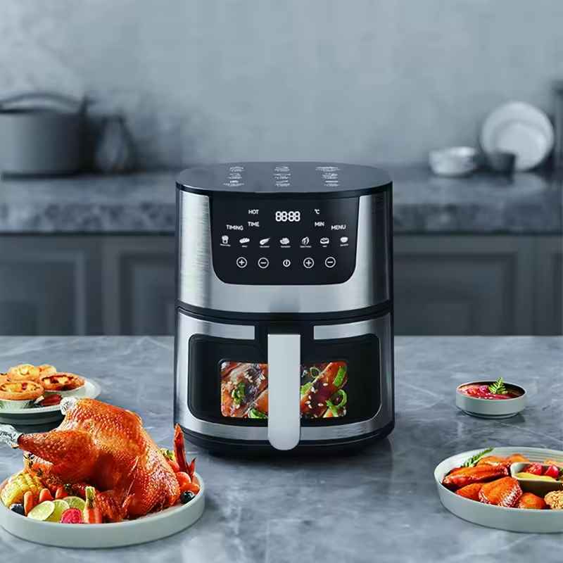 Silver Crest SC-6096 Air Fryer 15L, available in Qatar from Oasis Store