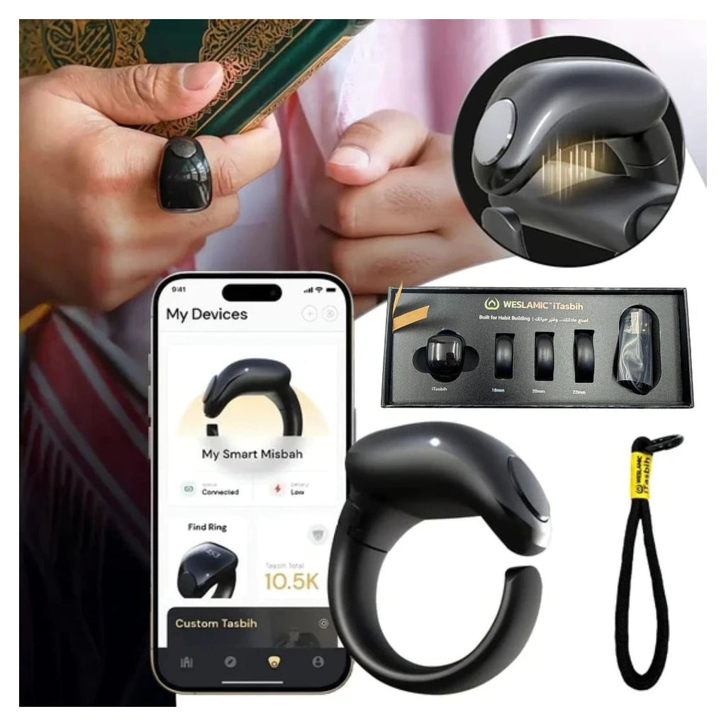 Smart Tasbih Ring with App, photo 3 of 8, Oasis Store Qatar