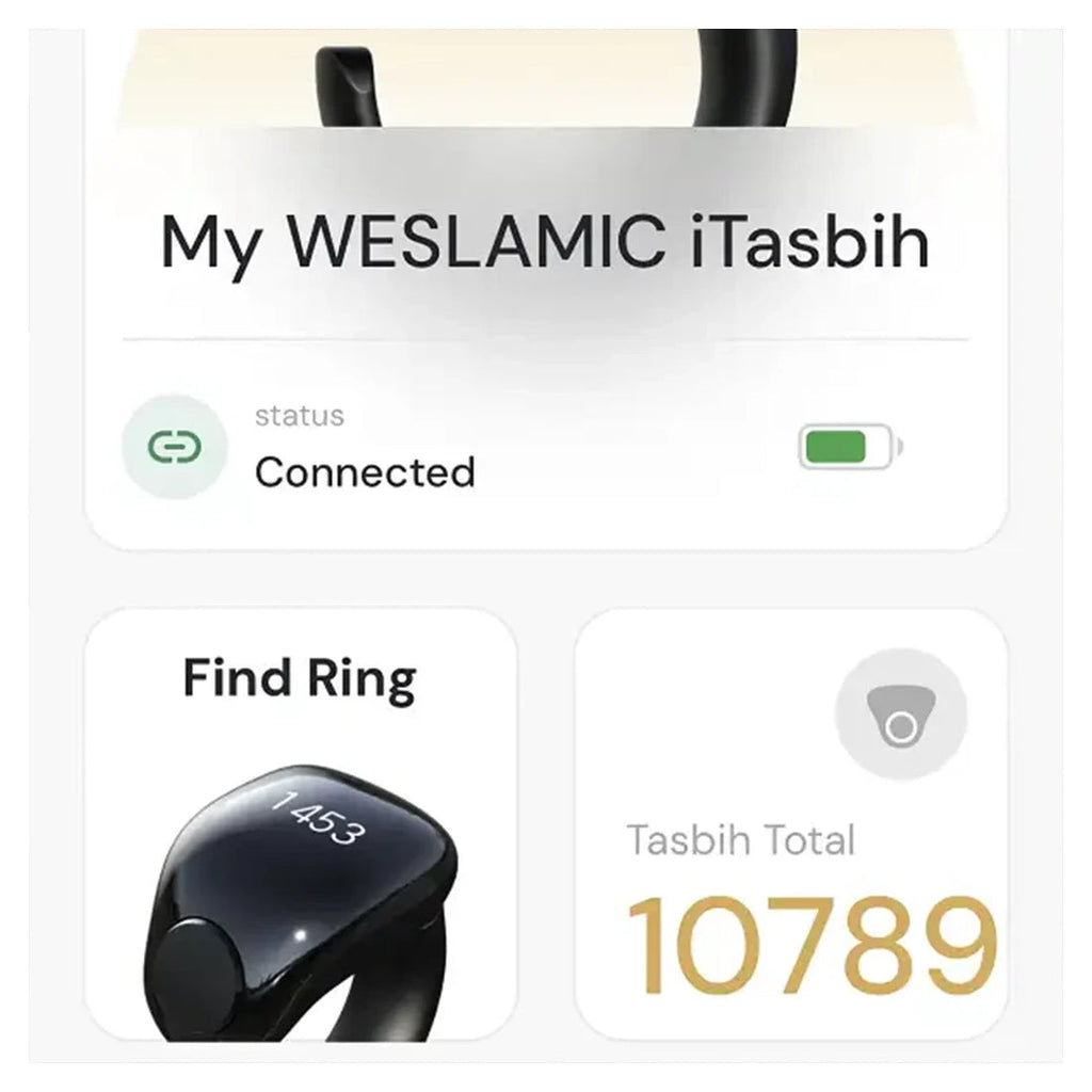 Smart Tasbih Ring with App, photo 4 of 8, Oasis Store Qatar