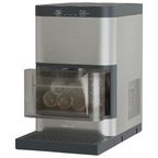 Green Lion Crystal Sphere Ice Maker in grey, front view