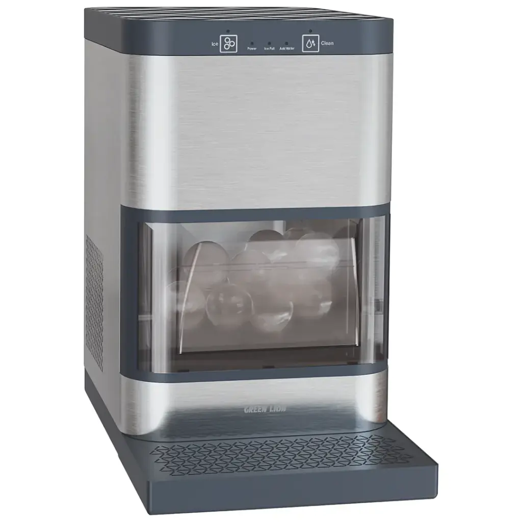 Green Lion Crystal Sphere Ice Maker with clear 50 mm ice spheres