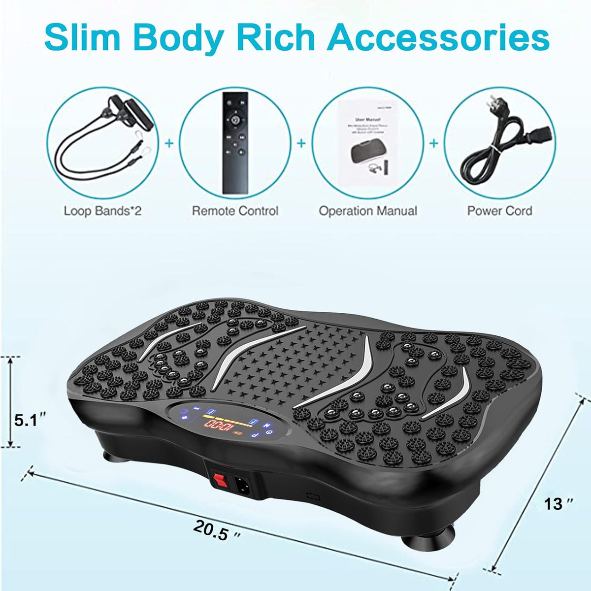 Vibration Plate Fitness Machine, photo 2 of 6, Oasis Store Qatar