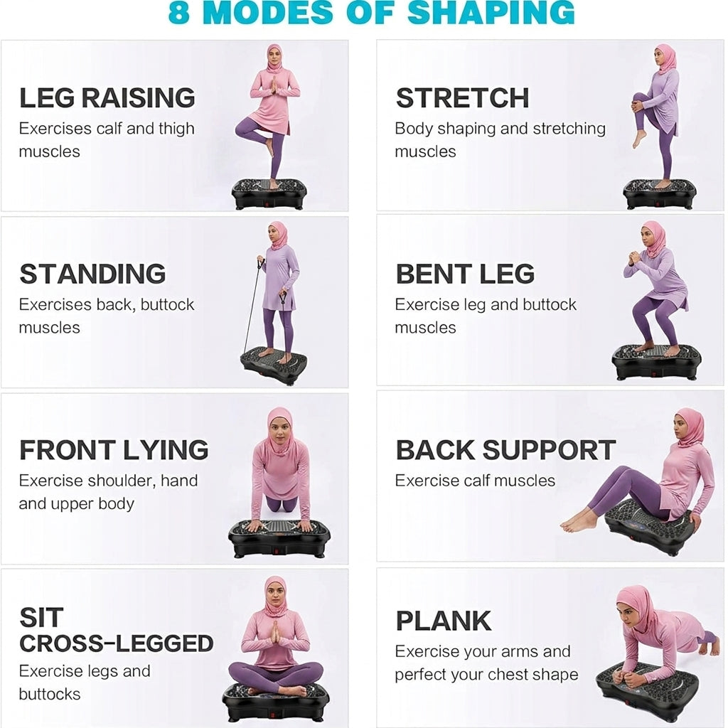 Vibration Plate Fitness Machine, photo 6 of 6, Oasis Store Qatar