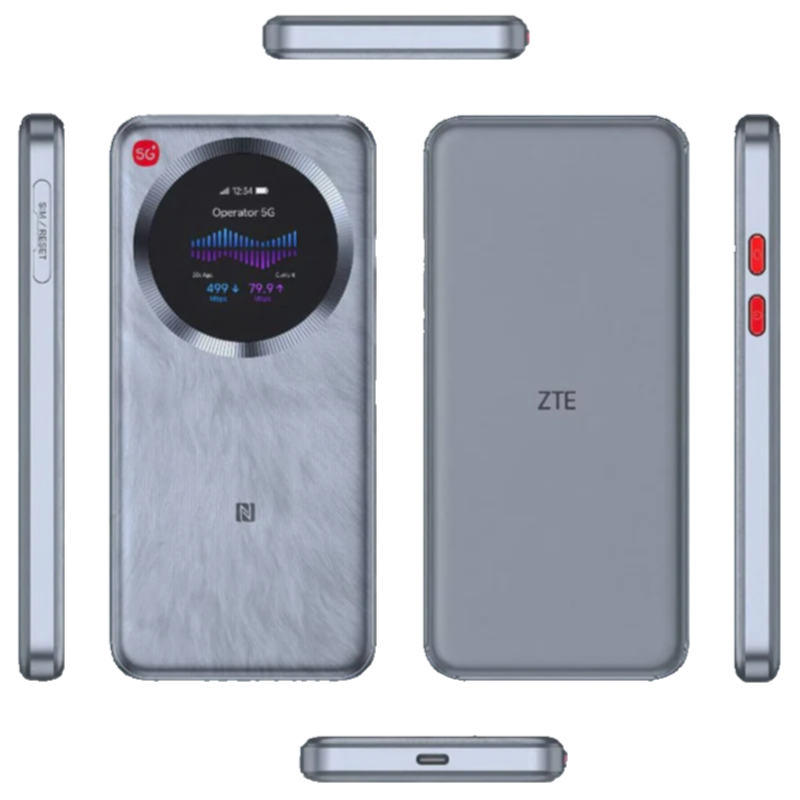 ZTE U30 Pro 5G Wi-Fi 6 Pocket Router, photo 2 of 4, Oasis Store Qatar